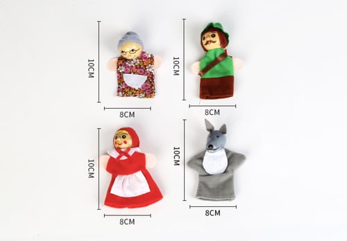 دمى -ليلى والذئب-