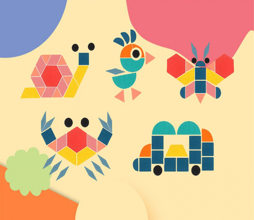 أشكال هندسية ثلاثية الأبعاد