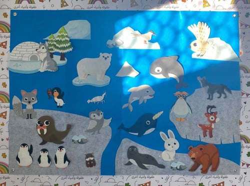 قصة - الحيوانات القطبية -