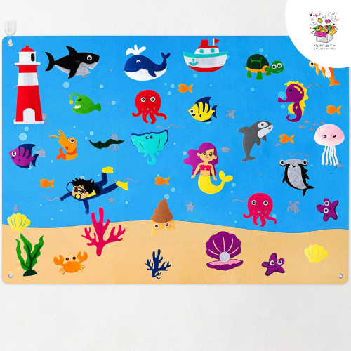 قصة - مخلوقات المحيط -