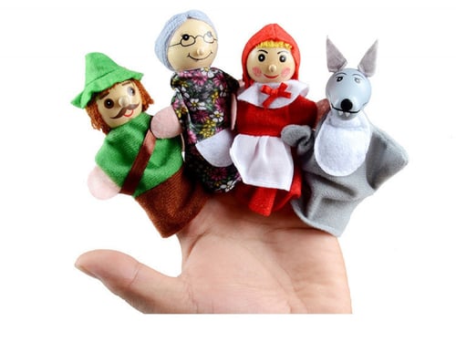 دمى -ليلى والذئب-