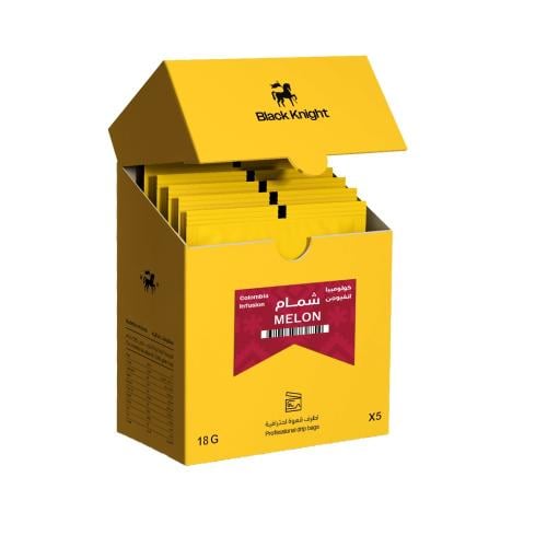 أظرف قهوة الفارس الأسود شمام كولومبيا تخمير أنفيوج...