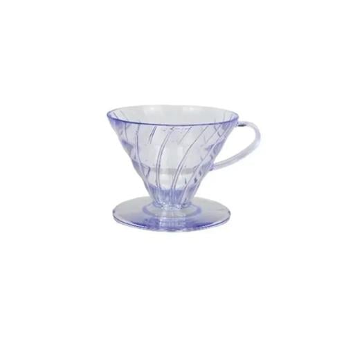 قمع V60 بلاستيك شفاف مقاس 02