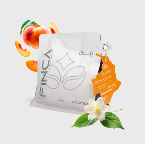 قهوة فنكا خوخ كولومبيا انفيوجن 250 جرام (فاخرة)