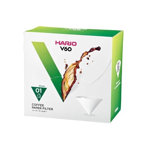 فلاتر هاريو V60 ابيض مقاس 01 | Hario Filter 01