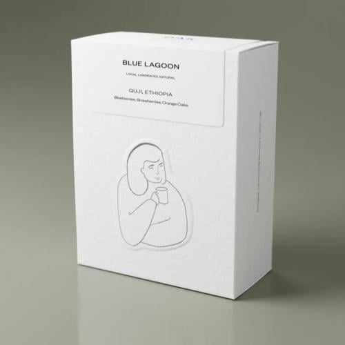 قهوة داك Blue Lagoon اثيوبيا مجففة إسبريسو 250 جرا...