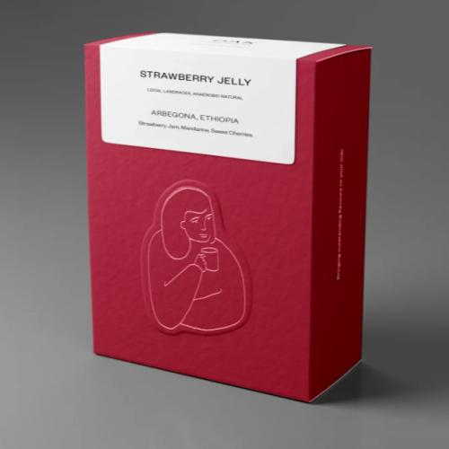 قهوة داك Strawberry Jelly إثيوبيا مجففة فلتر 250 ج...