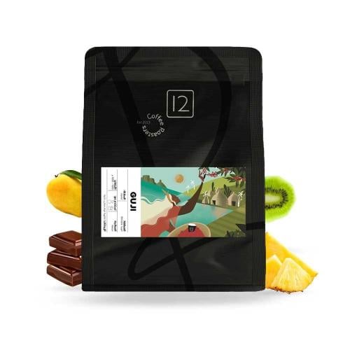 قهوة 12 كوب قوجي إثيوبيا مجففة