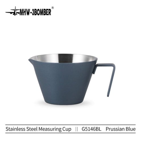 كوب مقياس فولاذي MHW-3BOMBER لون بروسي أزرق - 100...