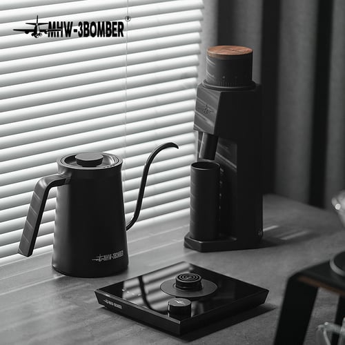 غلاية قهوة كهربائية من MHW-3BOMBER لون أسود سعة 60...