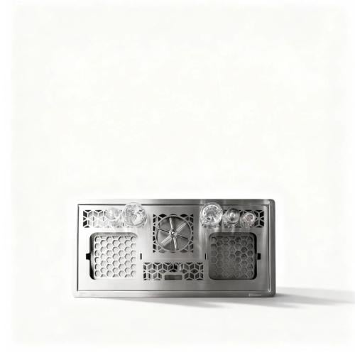 رينزر فضي فاخر مع قواعد ميزان أكايا بيرل (Silver P...