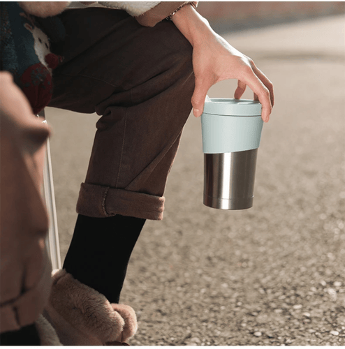 كوب قهوة بغطاء من MHW-3BOMBER سعة 330 مل