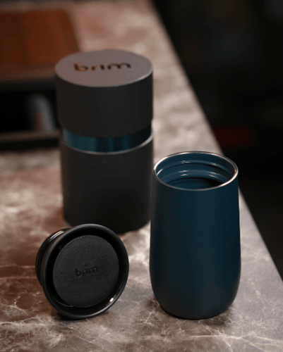 كوب بريم Lagoon 10oz ازرق – مطلي بالسيراميك من الد...