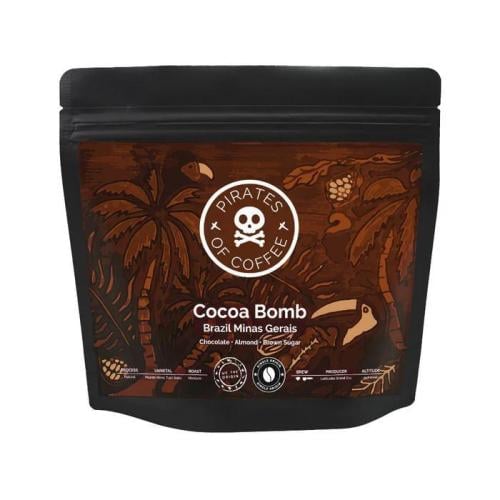 1 كيلو قهوة القراصنة COCOA BOMB البرازيل مجففة