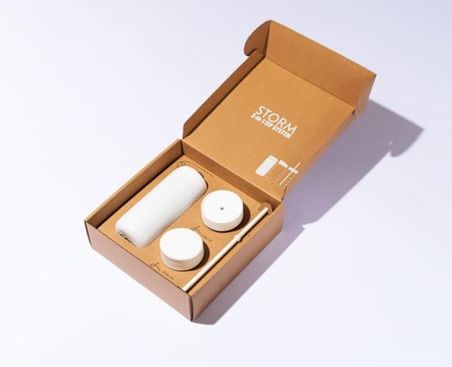 اكواب حافظه حرارة مق ستورم كارتر 16 اونص ابيض MATT...