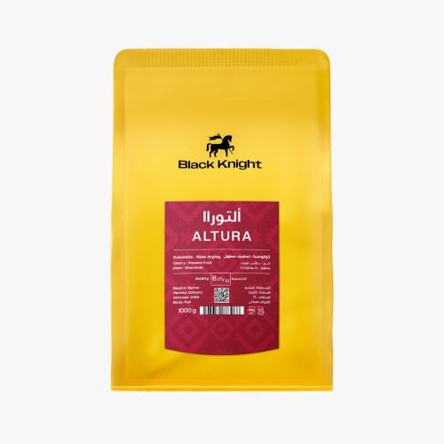 1 كيلو قهوة الفارس الأسود ألتوراا كولومبيا مجففة م...