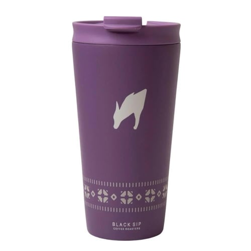 كوب رشفة سوداء ويف M25 حافظ للحرارة والبرودة - لون...