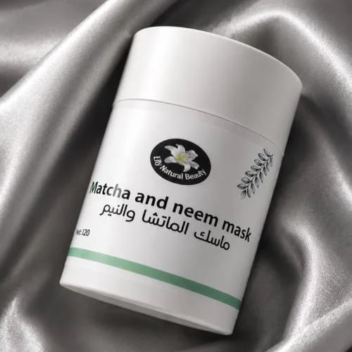Matcha and neem mask