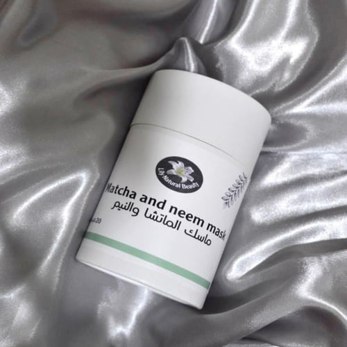 ماسك الماتشا والنيم - Matcha and neem mask