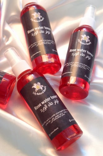 تونر ماء الورد - Rose water toner