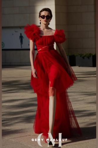 Dress from the designer Gemy Maalouf