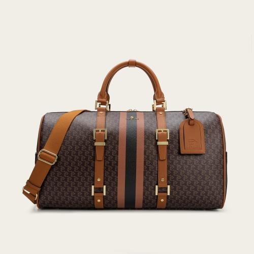 A spacious bag suitable for your trips in brown color