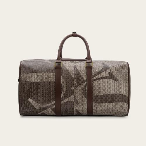 A spacious bag suitable for your trips in dark brown color