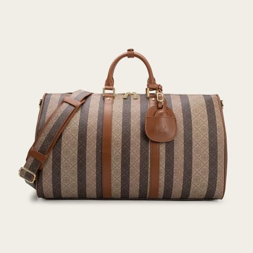 A spacious bag suitable for your trips in brown color