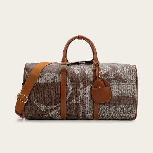A spacious bag suitable for your trips in brown color