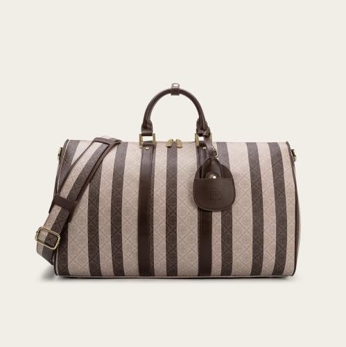 A spacious bag suitable for your trips in beige color