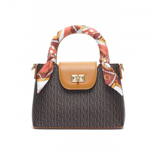 شنطة نسائية لون بني