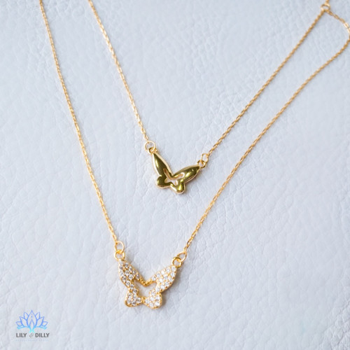 عقد روتيلا-فضة خالصة