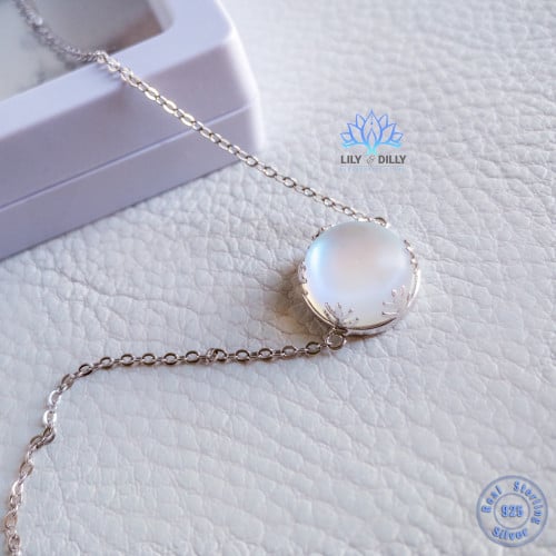 اسوارة نور - فضة كريستال لؤلؤي