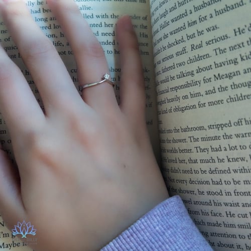 خاتم دان - فضة خالصة