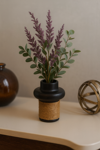 فازة ورد طبيعي