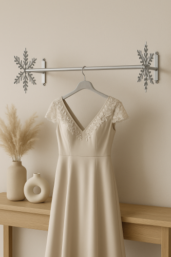 حامل ملابس جداري نجمة