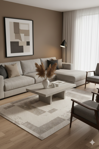 سجادة مودرن هندسية