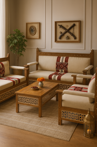 تفصيل جلسات تراثية بالمتر