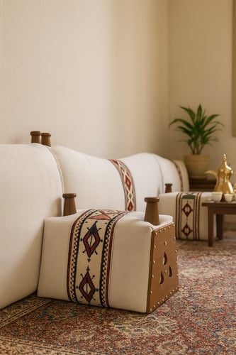 تفصيل جلسات أرضية حسب الطلب بالمتر