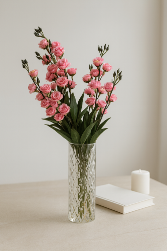 باقة ورد جوري بنش وردي