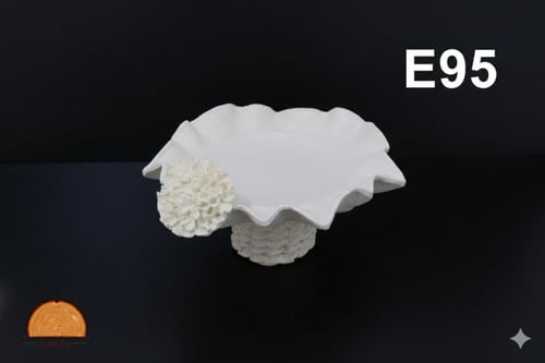 صحن تقديم عملي للحلوى والضيافة