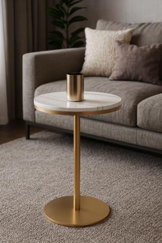 طاولة خدمة عامود