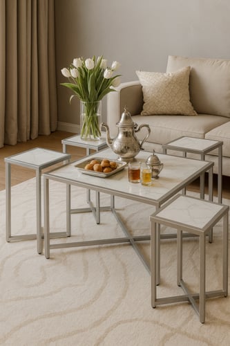 طقم طاولات خدمة