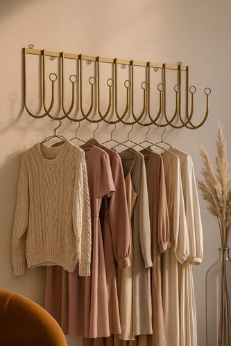 حامل ملابس جداري