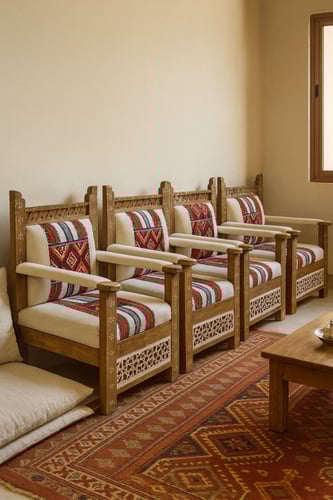 تفصيل جلسات تراثية بالمتر