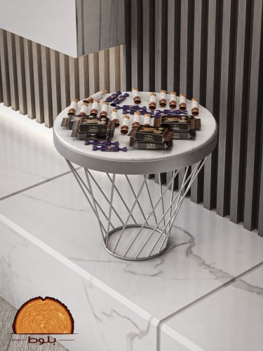 صحن تقديم خشبي