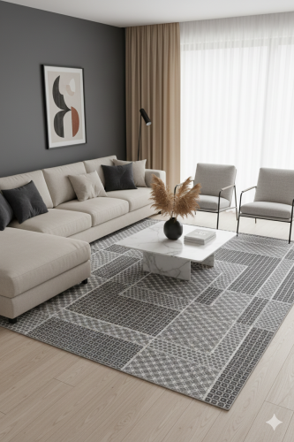 سجادة مودرن هندسية