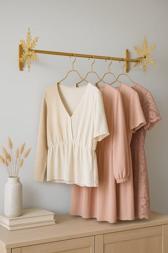 علاقة ملابس جدارية