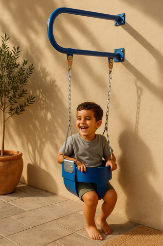 مرجيحه جداريه مقعد ملبس