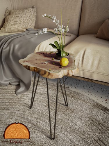 طاولة خشب طبيعي